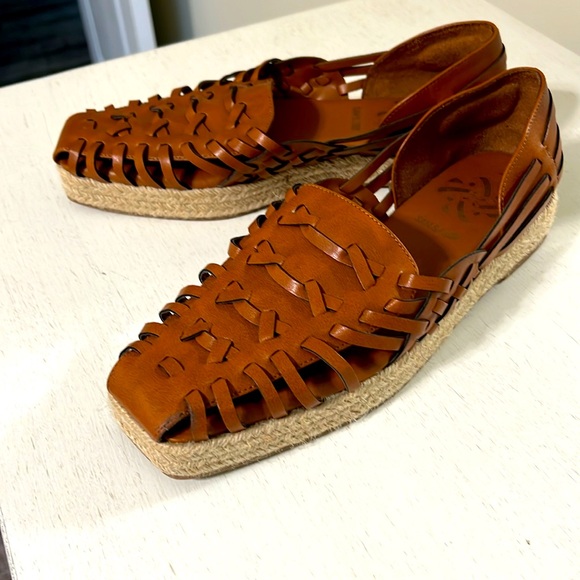 Sam & Libby Women’s Asha Espadrilles / Size 9 / Caramel / Excellent Condition - Picture 3 of 8